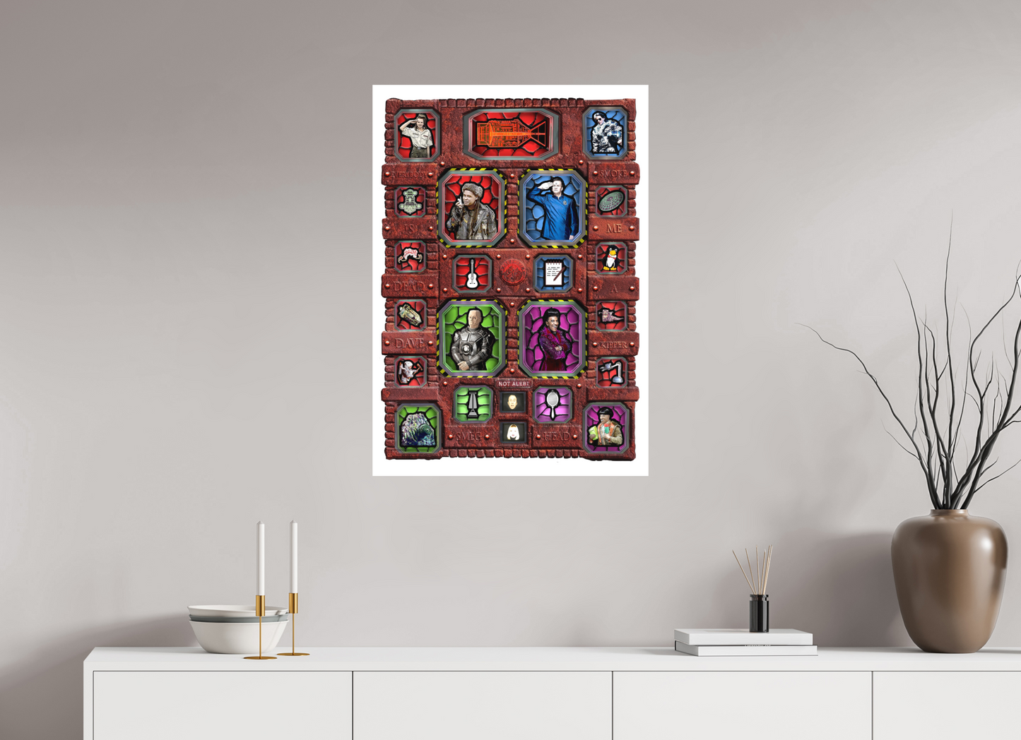 Red Dwarf - Print Only