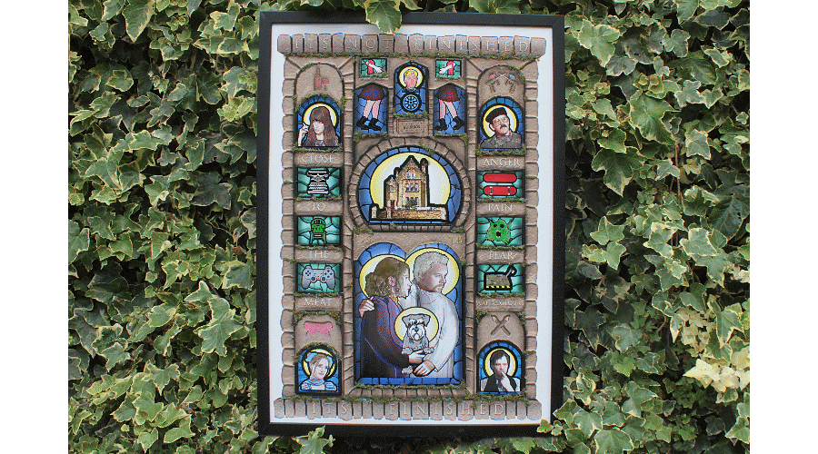Spaced - Lightbox Frame